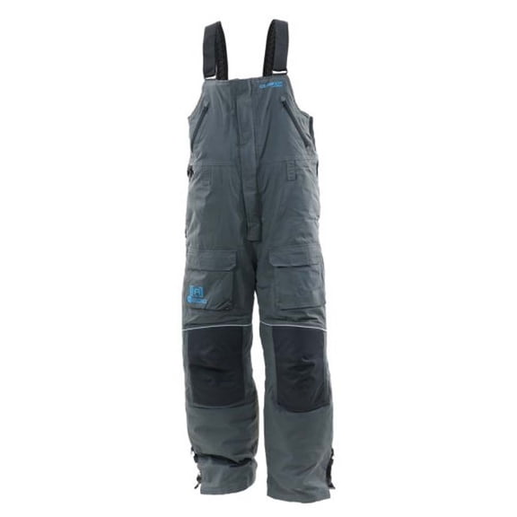 Clam Icearmor Women'S Rise Float, Black/Grey/Teal Bib, 2X-Large