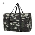 thumbnail image 3 of Advancent Bolsa grande de viaje, organizador impermeable y de varios tamaños, bolsa de almacenamiento de viaje apilable, fácil Almacenamiento y organización del hogar camuflaje verde trompeta, 3 of 6