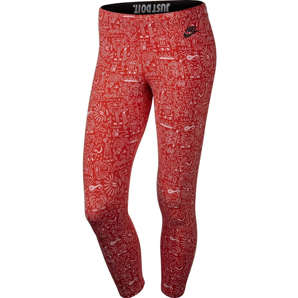 Nike - Nike Leg A See AOP Cropped Women's Leggings Red/White 777558-696 - Walmart.com - Walmart.com
