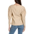 thumbnail image 2 of 3.1 Phillip Lim womens  Puff Sleeve Top, 2, Brown, 2 of 3