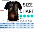 thumbnail image 4 of Rebaike We The People T-Shirt for Men Vintage Patriotic Tee USA flag Design Freedom & Heritage Graphic Shirt, 4 of 7