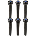 thumbnail image 2 of Acoustic Guitar Pins String Fixing Nail Outdoor Use Black Plastic Guitar Accessories 6Pcs, 2 of 4