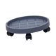 thumbnail image 4 of Soporte para plantas con ruedas para mover macetas, base transpirable, carrito redondo silencioso para flores Diámetro 30 cm, 4 of 8