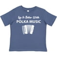 thumbnail image 3 of Inktastic Life's Better Polka Music Boys or Girls Toddler T-Shirt, 3 of 5