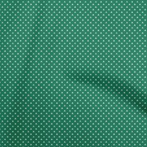 oneOone Cotton Flex Green Fabric Geometric Dress Material Fabric Print Fabric By The Yard 40 Inch Wide