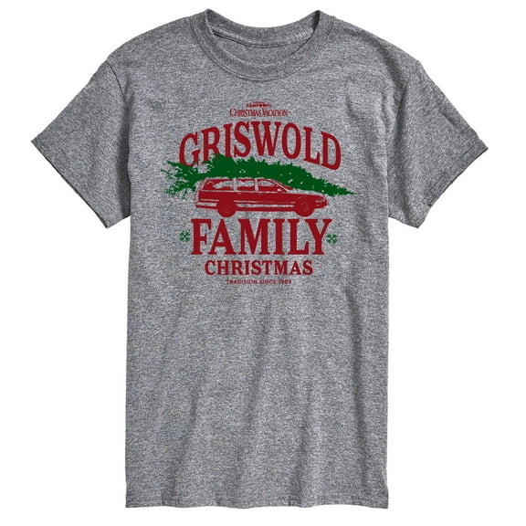 National Lampoon's Christmas Vacation - The Griswold Family - Men's Short Sleeve Graphic T-Shirt