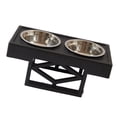 thumbnail image 3 of <p>Elevated Dog Bowl, Adjustable Height Double Elevated Dog Bowl  For Large Dog</p>, 3 of 8