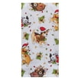 thumbnail image 2 of Set of 2 BOWIE WOWIE Christmas Puppy Terry Kitchen Towels by Kay Dee Designs, 2 of 2
