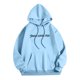 thumbnail image 5 of MHFRRA Sudadera con Capucha para Hombre, Suave, Cómoda, de Manga Larga, Informal, con Cordón Ajustable para Actividades Al Aire Libre y Uso Diario Azul, 5 of 6