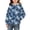 Blue, variant on Tdoqot Girls Tie Dye Fashion Hoodie- Long Sleeve Casual Fall Cute Kids Pullover Sweatshirt Multicolor Size 4-14