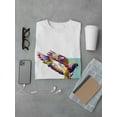 thumbnail image 3 of Eagle In Retro Watercolor T-Shirt Men -Image by Shutterstock, Male Large, 3 of 4