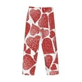 thumbnail image 5 of Easygdp Hearts Men's Pajama Pant, Sleep Elastic Waistband Lounge Pants - X-Large, 5 of 9