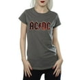 thumbnail image 3 of AC/DC Womens Raw Distressed Logo Cotton T-Shirt, 3 of 5