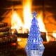 thumbnail image 1 of Adornos Navideños Mini Árbol de Navidad de Cristal Luminoso Adorno de Escritorio Regalo de Navidad para Niños Luces, 1 of 6