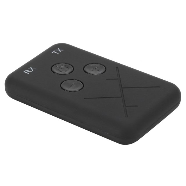 Adaptador Transmisor Receptor 2 en 1 Adaptador Bluetooth Transmisor Receptor Adaptador de audio inalámbrico 2 en 1 Adaptador de audio inalámbricoTransmisor receptor Bluetooth Material ABS Transmisor R Mgaxyff No