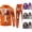 A-Orange45, variant on Galaxy Skeleton Graphic Hoodie Suit For Men Front Kangaroo Pocket Elastic Waist Halloween Streetwear Two Piece Set