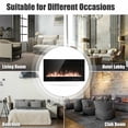 thumbnail image 5 of Resenkos Fireplace Heater,Electric Fireplace, 40-Inch Electric Fireplace Recessed with Thermostat, 5 of 9