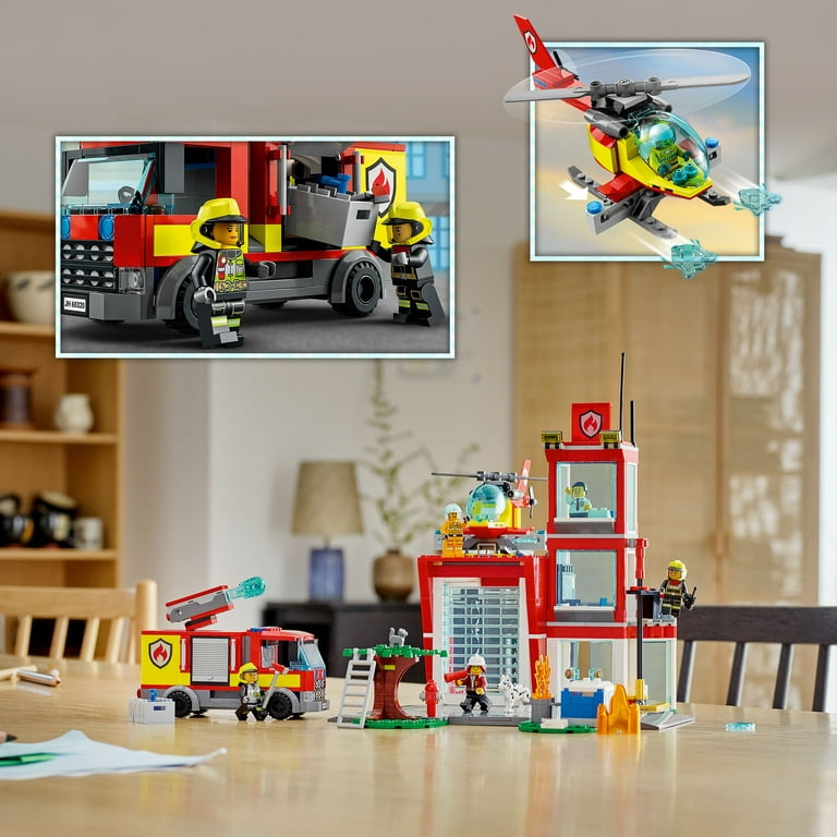  LEGO City Fire Station Set 60320 with Garage