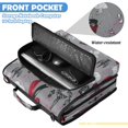 thumbnail image 6 of Gothic Masquerade Printed Zipper Binder with Handle&Shoulder Strap 2 inch 3 Ring 500+300 Sheet Capacity File Folder Organizer, 6 of 8