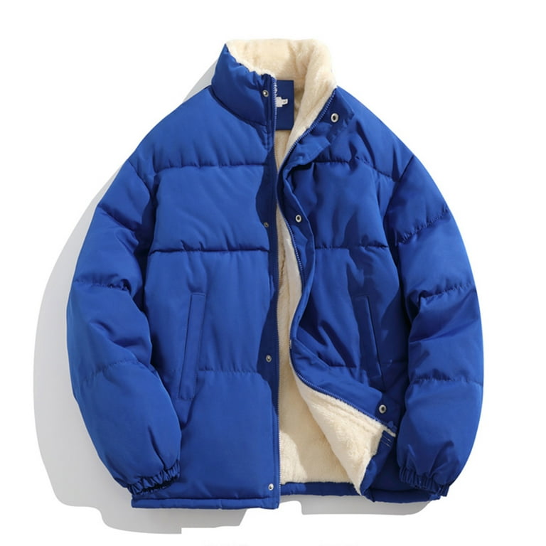 JTieacloth Men's Winter Warm Fleece Jacket Mens Winter Plus Size