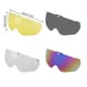 thumbnail image 2 of Eigraketly Gafas de sombrero de bicicleta de carretera para hombres y mujeres, lentes de repuesto coloridas, moldeadas integralmente, desmontables, Bicicletas eléctricas Vistoso Eigraketly OD027270-04, 2 of 6