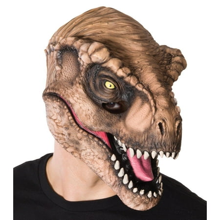 Jurassic World: T-Rex Adult 3/4 Mask, One Size Halloween Accessory