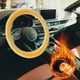thumbnail image 1 of Winter Handlebars Heated Steering Wheel Covers Car Thermal Protection Covers Heating, 1 of 5