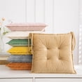 thumbnail image 3 of Nvzi Cushion Garden Terrace Home Kitchen Office Thick Comfortable Cushion 2PCS , Pink, 16 * 16 inches, 3 of 5