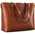 thumbnail image 1 of Bolso Kattee de piel auténtica vintage de gran capacidad, 1 of 9