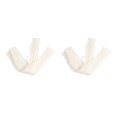 thumbnail image 4 of maskred String Femmes Tricot Toeless Fille Hiver Cuisse Haut Leggings Tricot Chaussettes Toeless Bas Blanc 2Set, 4 of 6