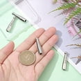 thumbnail image 3 of 4Pcs 1.2 Inch Bolo Tie Tips Replacement End Caps Metal Accessories Platinum Bolo Tie Tips for Bolo Tie Making, 3 of 9