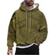 thumbnail image 2 of Sudadera con capucha para hombre, estilo casual, con cuello redondo, estampado, manga larga, blusa de poliéster, 2 of 6