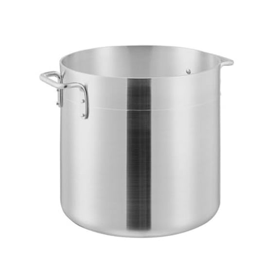 Soro Essentials- 20 qt. Medium Weight Aluminum Stock Pot- 4mm Thickness Cooking Stock Pot for Pasta Soup Stew Pot Simmering Pot for Soup Seafood Stock Home Restaurant and Catering
