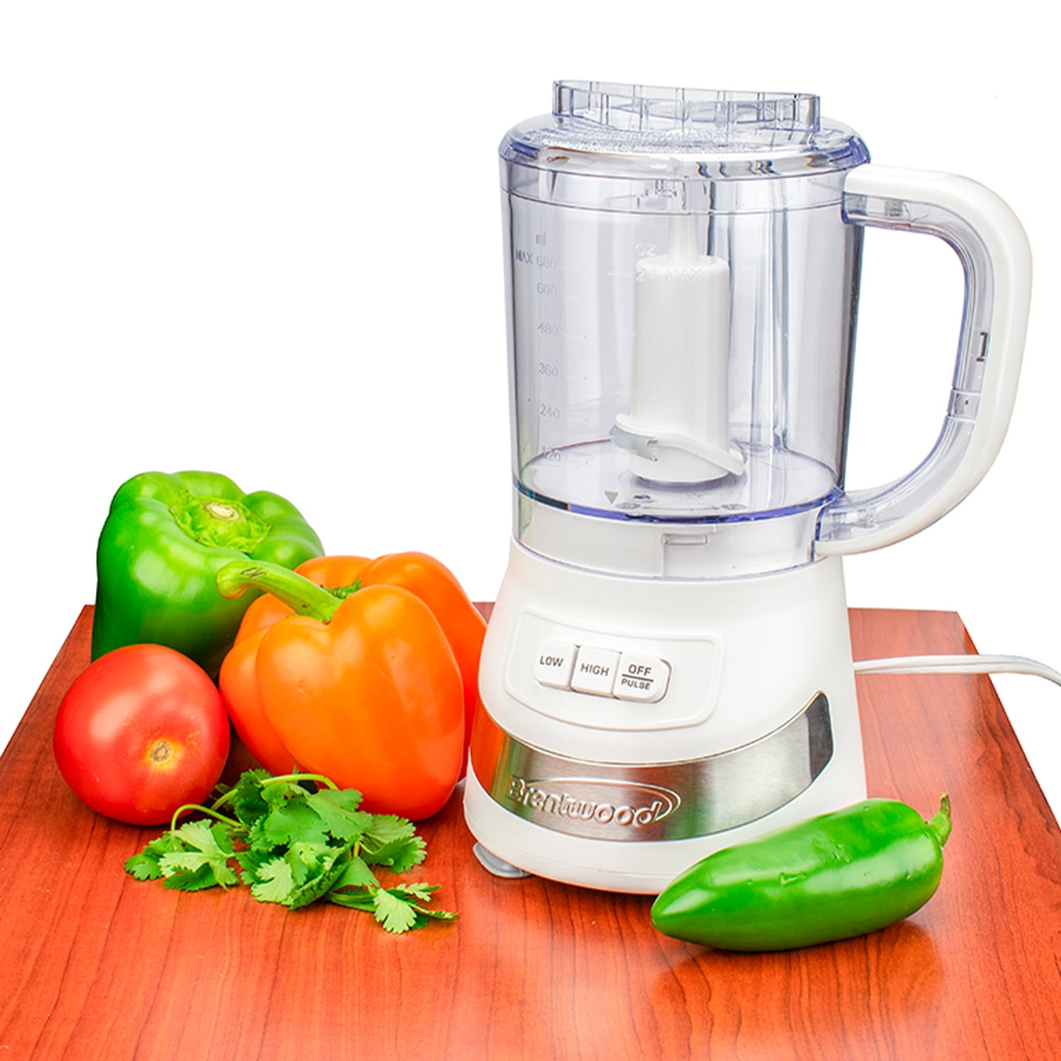 Brentwood 2 Speed 3 Cup Food Processor Black - Office Depot