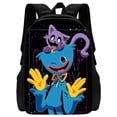 thumbnail image 1 of Nueva mochila escolar de tamaño completo con animales sonrientes del capítulo 3 de Poppy, 1 of 2