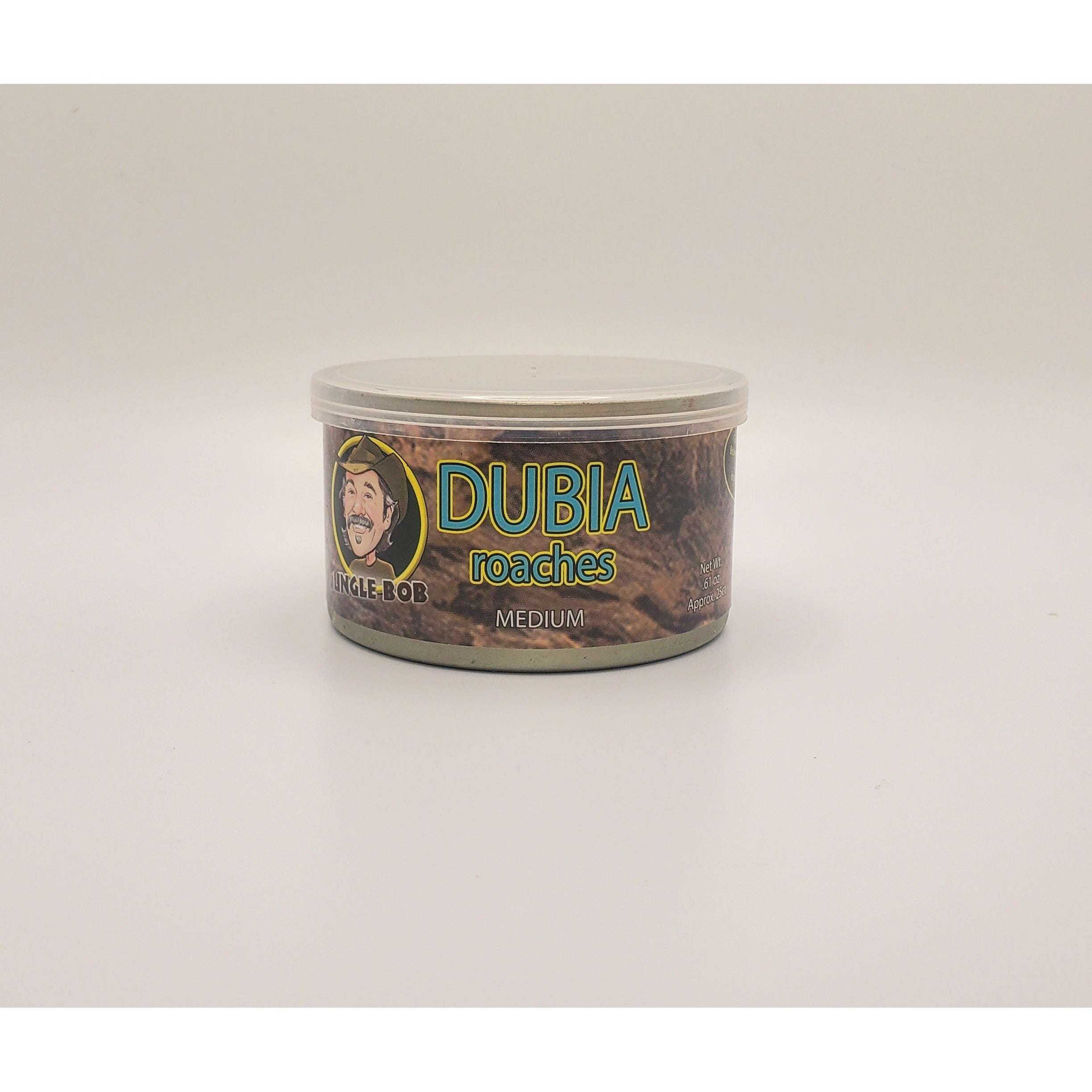 Jungle Bob Canned Dubia Roaches Preserved Feeder Insect Food for