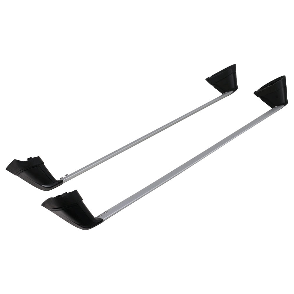 Ikon Motorsports Compatible with 08-11 Subaru Impreza 08-14 WRX OE Factory Style Roof Rack Cross Bar 2Pc