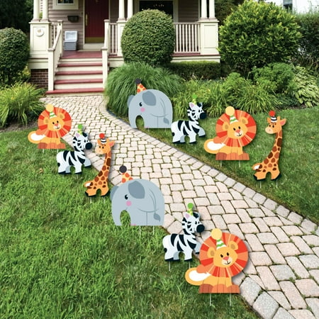 outdoor safari decorations