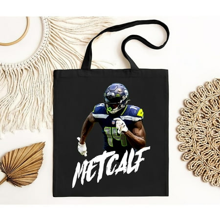 vintage Dk Metcalf Seattle Wr S to Made in the USA Tote Bag-TH23355