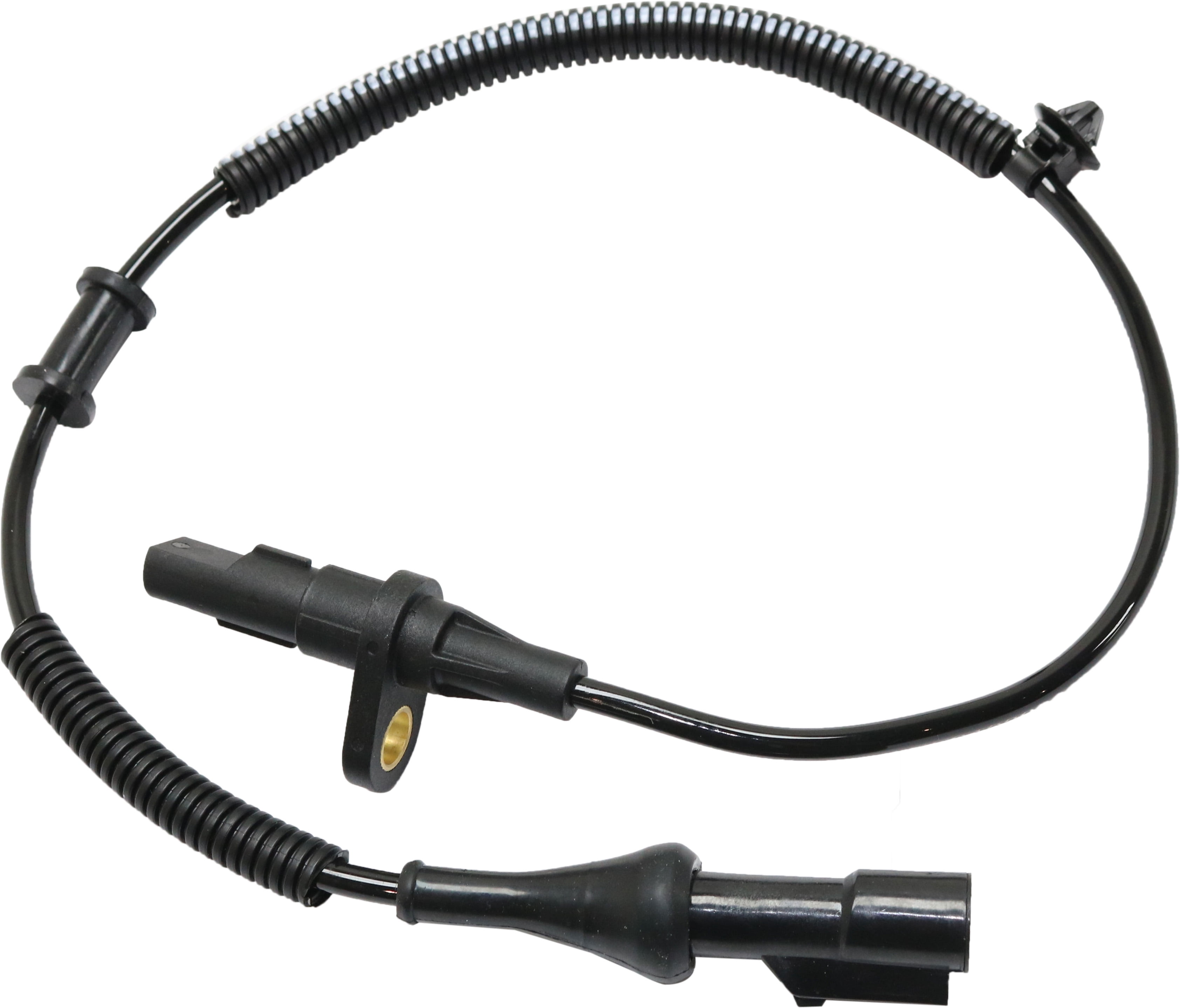 ABS Speed Sensor Compatible with 2005-2010 Ford Mustang Rear, Driver or Passenger Side 6 Cyl 4L Female Connector Pin Type 2-Prong Terminal