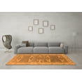 thumbnail image 3 of Ahgly Company Indoor Rectangle Oriental Orange Traditional Area Rugs, 8' x 10', 3 of 4