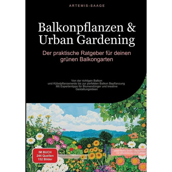 Balkonpflanzen & Urban Gardening: Der praktische Ratgeber fÃ¼r deinen grÃ¼nen Balkongarten: Von der richtigen Balkon- , (Paperback)