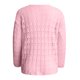 thumbnail image 5 of Mujer Tops Clásico Cuello en V Manga Larga Color Sólido Diamante Hueco Suéter Blusa Pompotops gfhjh11306, 5 of 5
