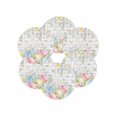 thumbnail image 7 of 15 Inch Round Placemats Set of 6, Easter Eggs Non Slip Heat Insulation PP Table Mats, Spring Daisy Eucalyptus Leaves Gray Plaid Washable Place Mats for Kitchen Dining Party Table Decor, 7 of 7