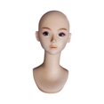 thumbnail image 2 of Mannequin Head Professional Manikin Head para gafas de bufandas Sombrero Estilo B, 2 of 8