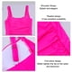 thumbnail image 5 of Traje de baño de una pieza para mujer, trajes de baño conservadores de moda con correas para los hombros para fiesta en la playa, natación, rosa rojo XL, 5 of 6