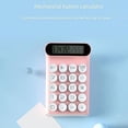 thumbnail image 3 of SHAR Mechanical Calculator, 10 Digit LCD Display for Laptop, Fashion Calculator for Financial Office, 3 of 5
