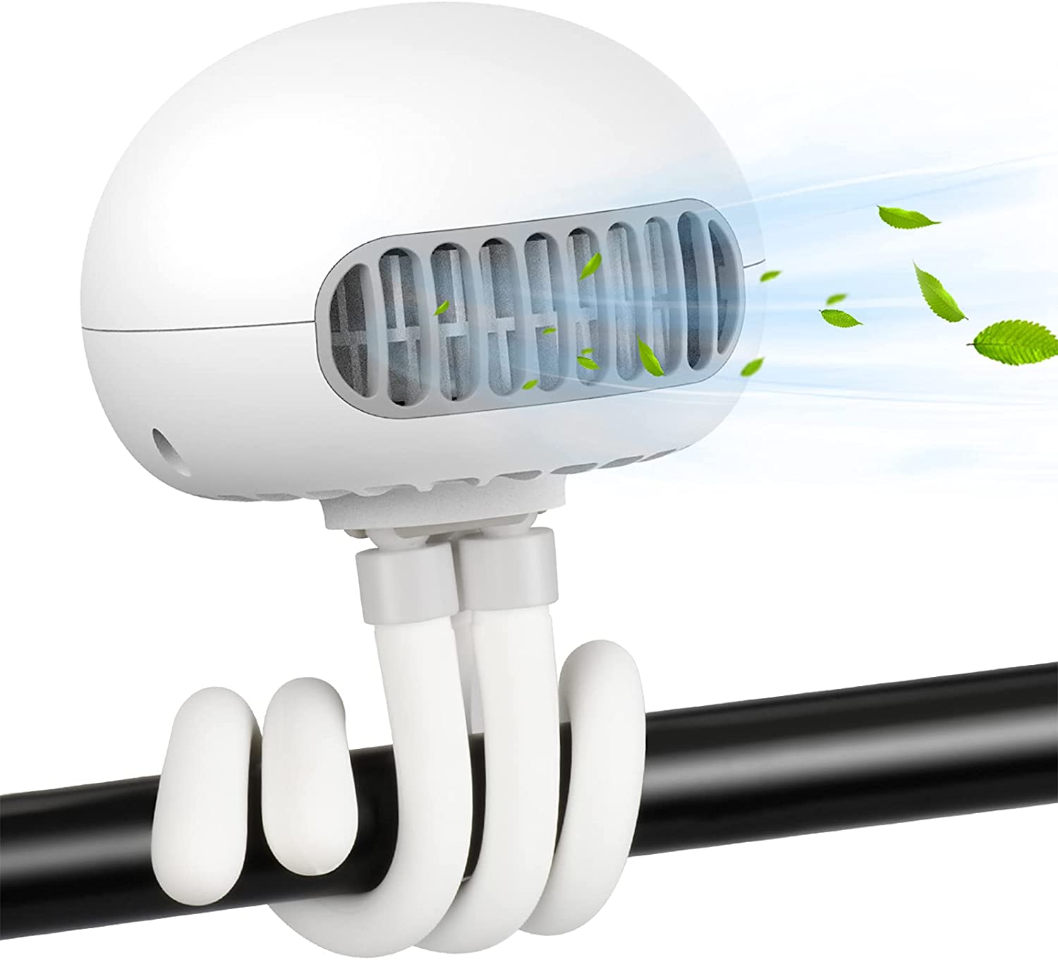 Portable Fan Stroller Fan, Mini Personal Fan with Flexible Upgrade