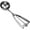#12 (2.7Oz), variant on 1pc Mini/ Medium/ Large Cookie Scoop, Food Grade Stainless Steel Cookie Scoop for Baking, Cookie Dough Scoop, Cupcake Scoop