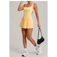 thumbnail image 3 of SKQIT Tennis Dress with Built in Shorts and Bra Athletic Dress for Women Summer Cut Out Golf Workout Dress, 3 of 7